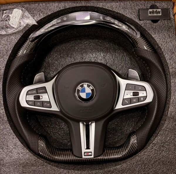 Bmw f10 m5 direksiyon simidi carbon ledli f1 vites+cruze control+airbag