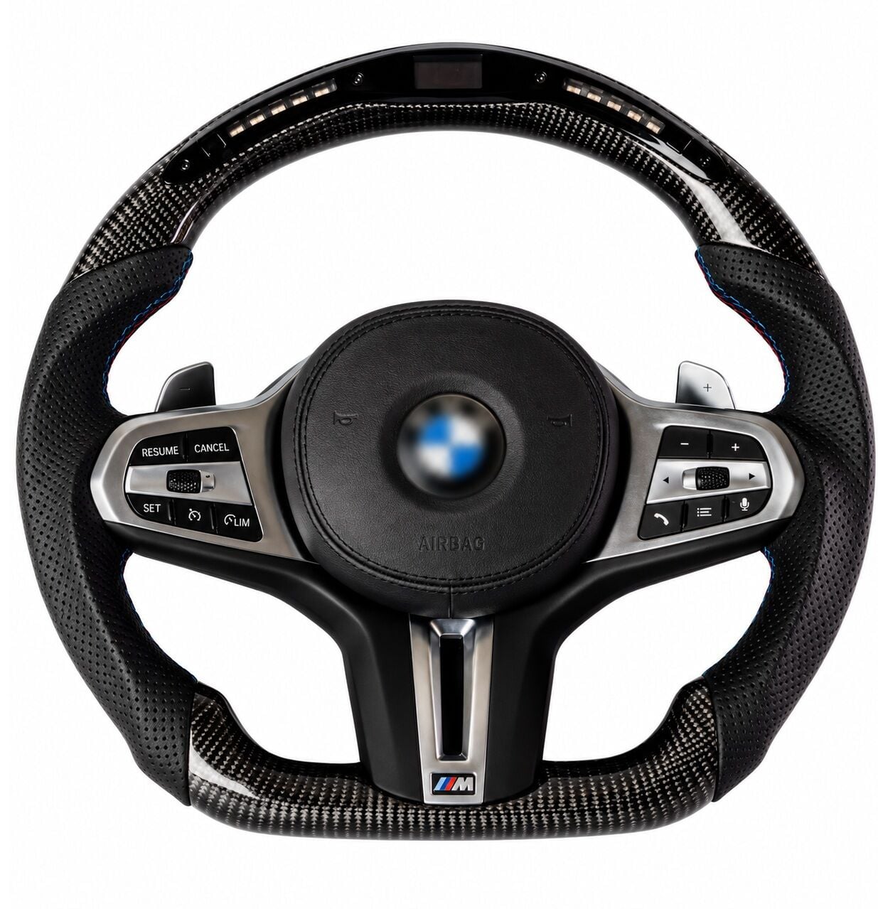 Bmw g20 g22 g30 direksiyon simidi ledli carbon f1 vites+cruze control+airbag