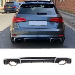 Audi a3 hb rs3 arka tampon difüzörü 2016 / 2019