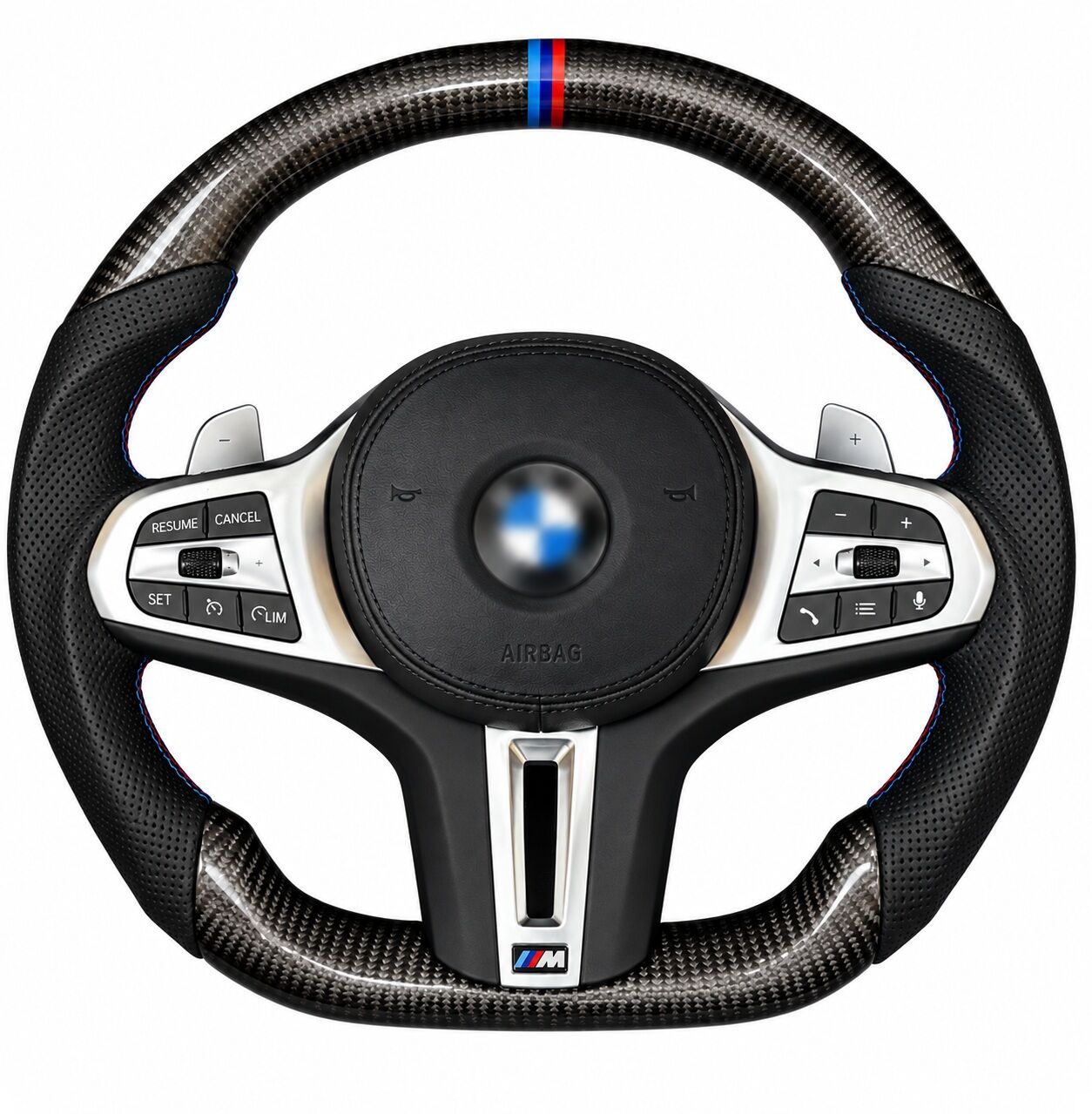 Bmw g20 g22 g30 direksiyon simidi carbon f1 vites+cruze control+airbag