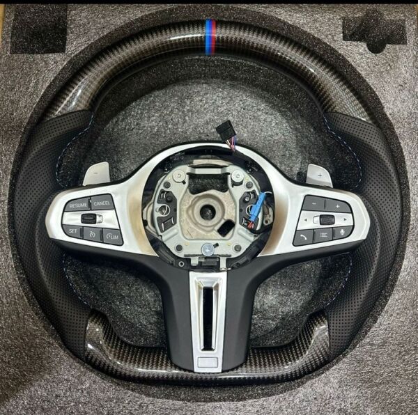 Bmw g20 g22 g30 direksiyon simidi carbon f1 vites+cruze control+airbag