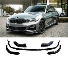 Bmw g20 ön tampon altı lip m sport piano black 2019+