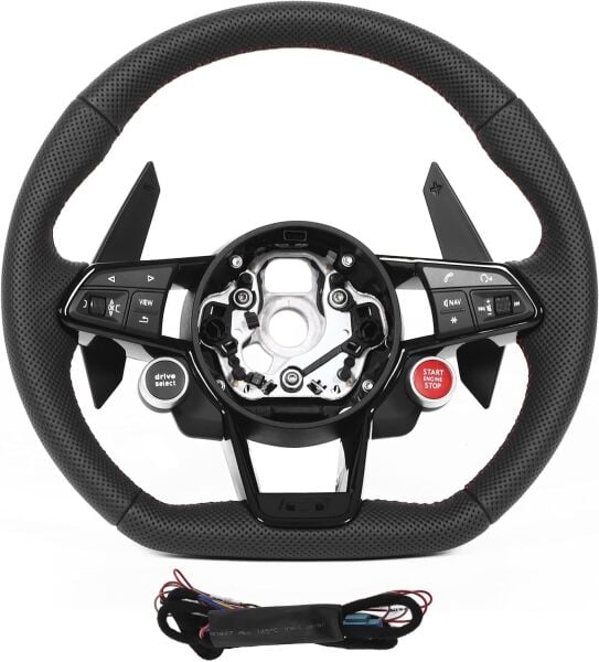 Audi rs direksiyon simidi deri f1 vites+airbag