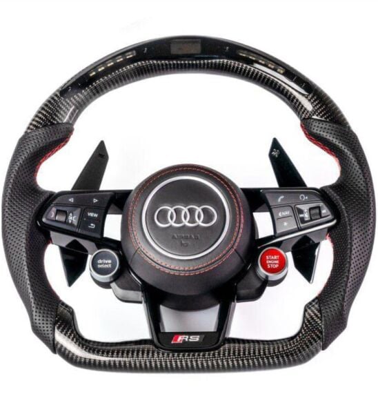 Audi rs direksiyon simidi ledli carbon f1 vites+airbag