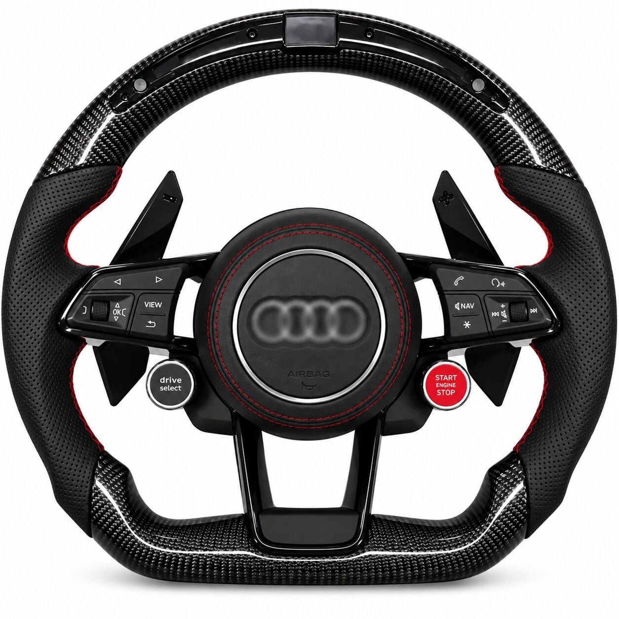 Audi rs direksiyon simidi ledli carbon f1 vites+airbag