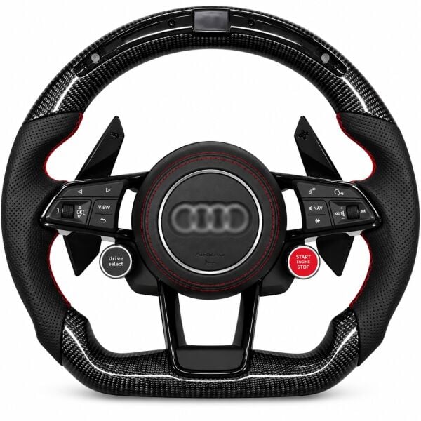 Audi rs direksiyon simidi ledli carbon f1 vites+airbag