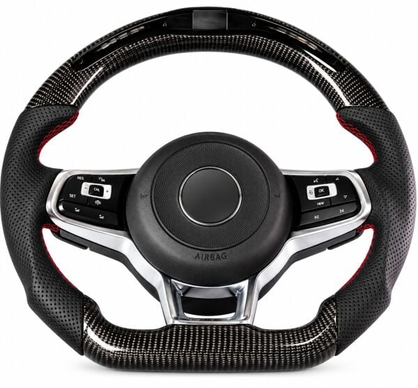Volkswagen rline direksiyon simidi ledli carbon f1 vites+airbag
