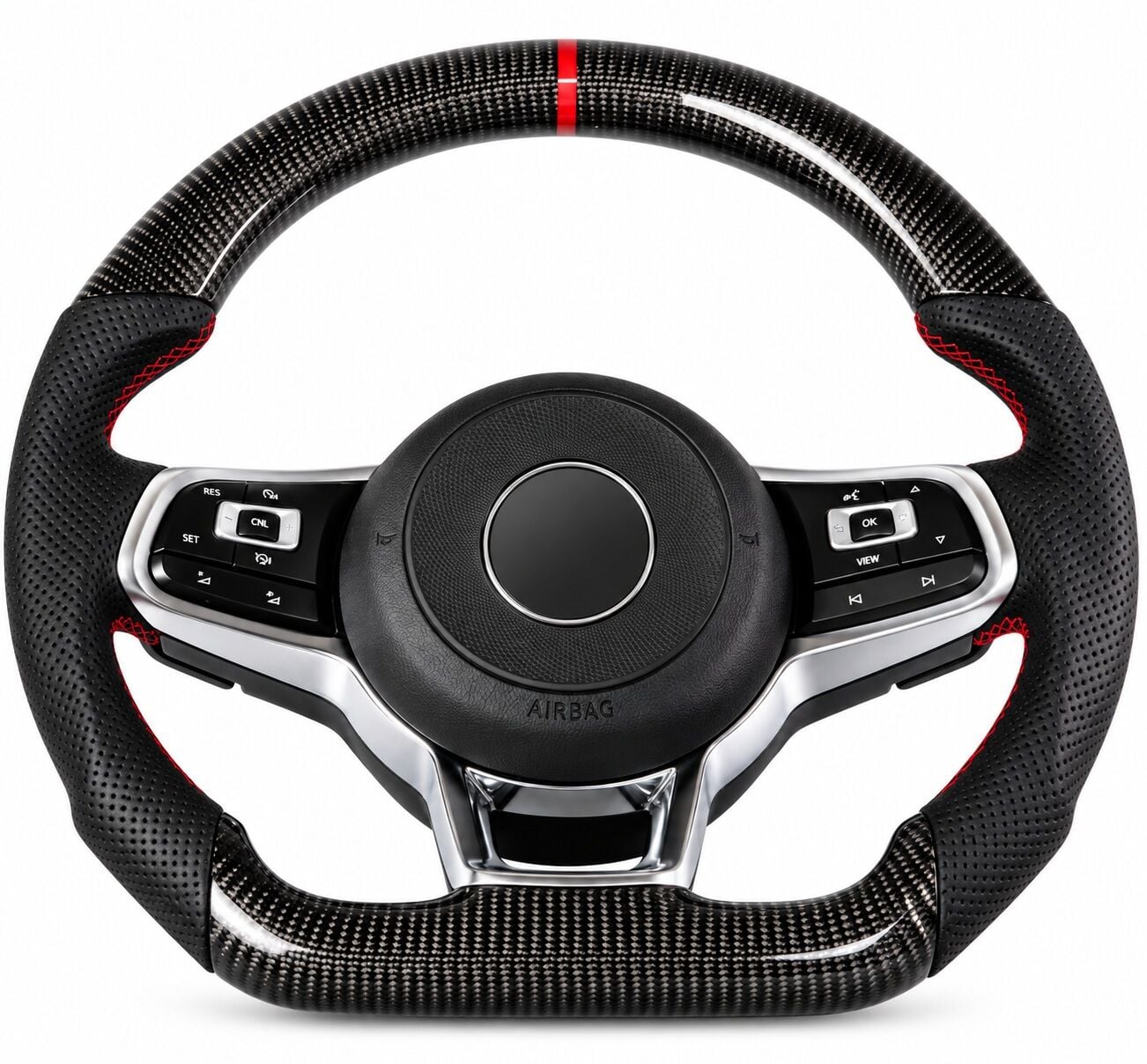 Volkswagen rline direksiyon simidi carbon f1 vites+airbag